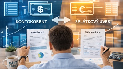 Kontokorent alebo splátkový úver