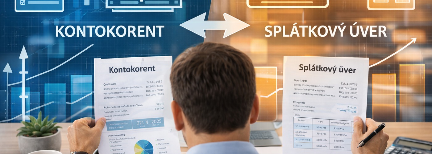 Kontokorent alebo splátkový úver